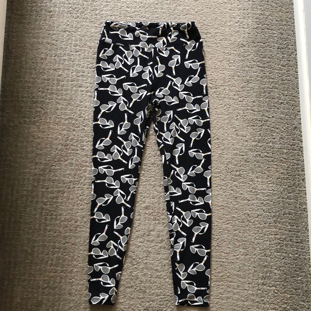 LuLaRoe OS Leggings - Sunglass print